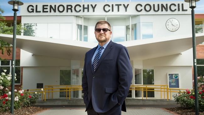 Former Glenorchy City Council general manager Peter Brooks.