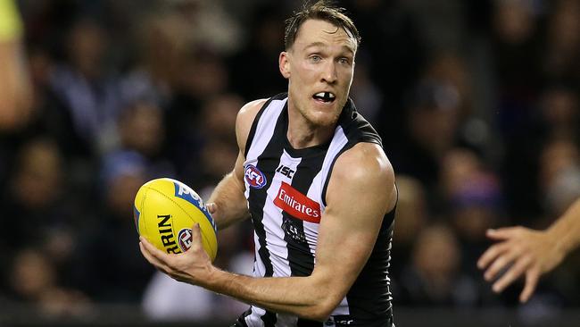 Jack Madgen made his Collingwood debut last year. Picture: Michael Klein