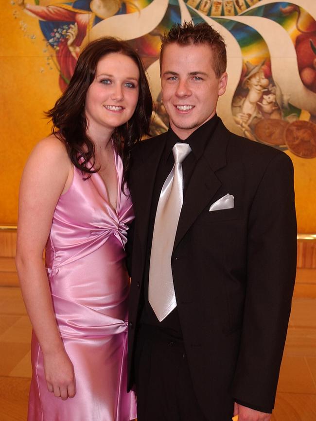 Palm Beach Currumbin High School formal at Conrad Jupiters Casino. Isabel Devlin and Trent Sloane. Reporter: Ben Dillaway