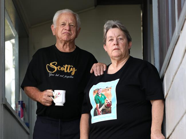 Erwin and Diane Balsam lost their son Scott in January due to a drunk speeding driver. Jane Dempster/The Daily Telegraph.