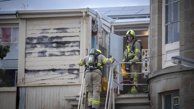 flint house fire