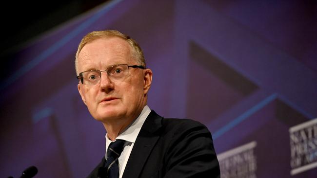 If we are to believe RBA governor Philip Lowe, he’s ‘not for turning’ on a rate rise until August at the earliest. Picture: NCA NewsWire / Jeremy Piper