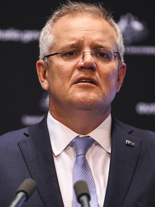 Australian Prime Minister Scott Morrison. Picture: AAP