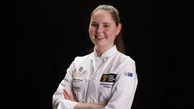 Stephanie Goetz took out bronze and silver at the finals of the 2019 Nestle Golden Chef’s Hat Award.