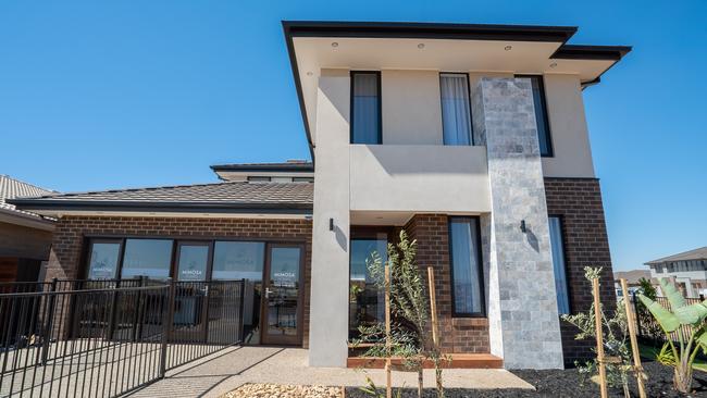 A display home by Mimosa Homes gives an example of the homes being built at the estate.