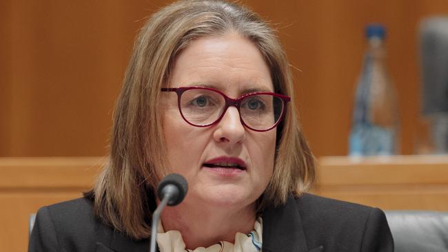 CANBERRA, AUSTRALIA, NewsWire Photos. SEPTEMBER 6, 2024: The Hon Jacinta Allan MP at the National Cabinet meeting in the  Committee Room at Parliament House in Canberra. Picture: NewsWire / David Beach