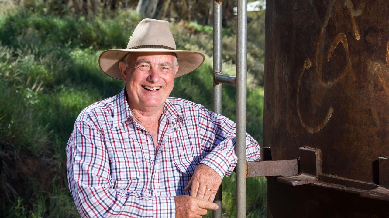 Alice Springs water expert Graham Ride joined the recovery effort. Picture: Emma Murray