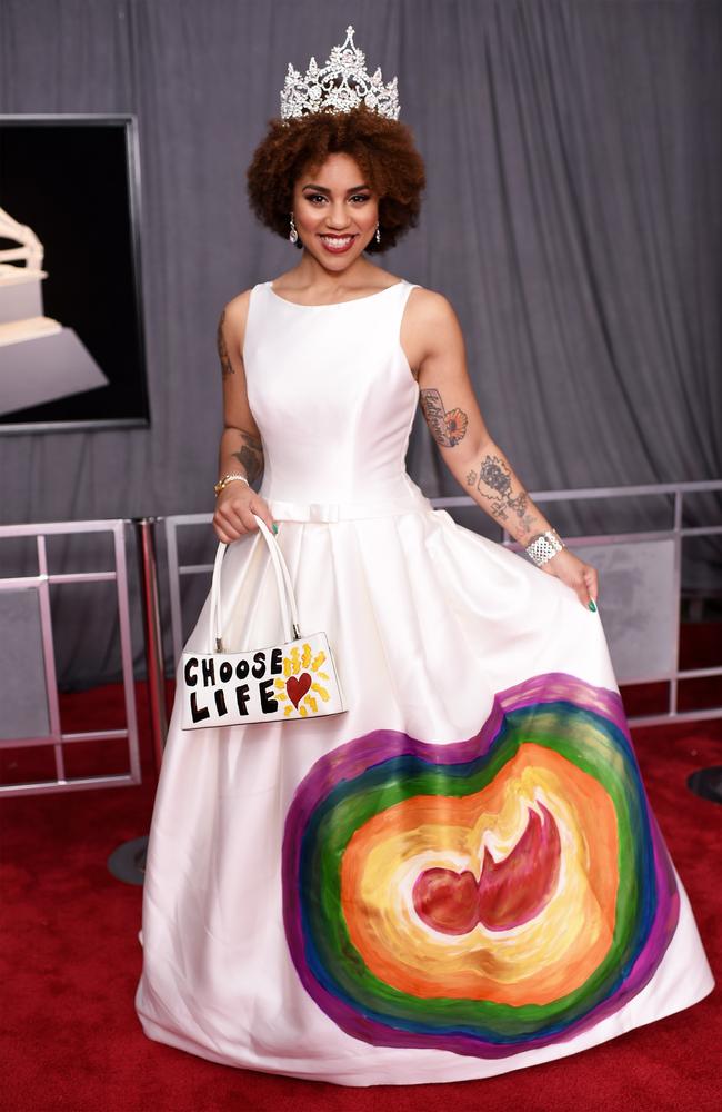 Singer Joy Villa attends the 60th Annual GRAMMY Awards at Madison Square Garden on January 28, 2018 in New York City. Picture: Dimitrios Kambouris/Getty Images for NARAS