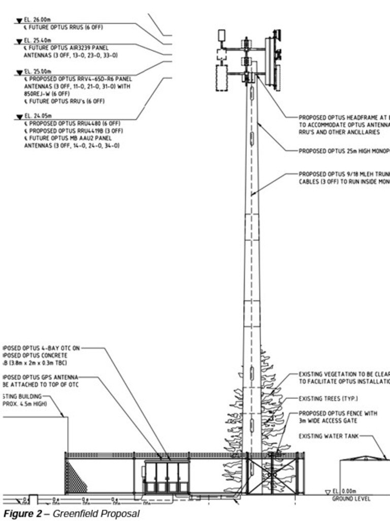 The proposed tower for Bells Street.