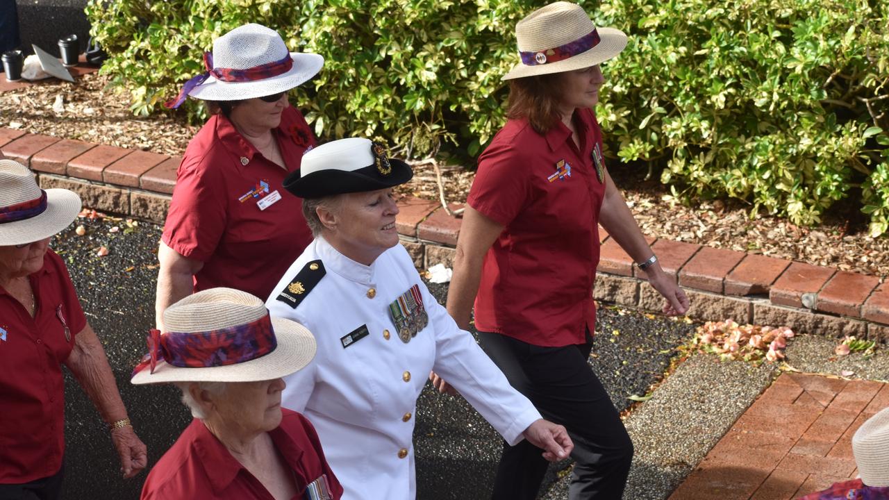 Scenes from the Bundaberg Civic Service.