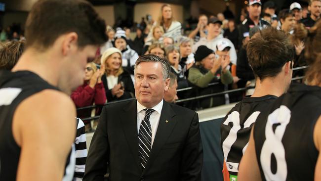 Eddie McGuire after the game Picture: Wayne Ludbey