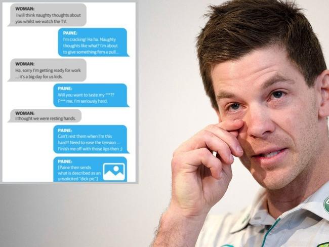 Tim Paine has quit as Test captain amid the scandal. Picture: News Corp Australia