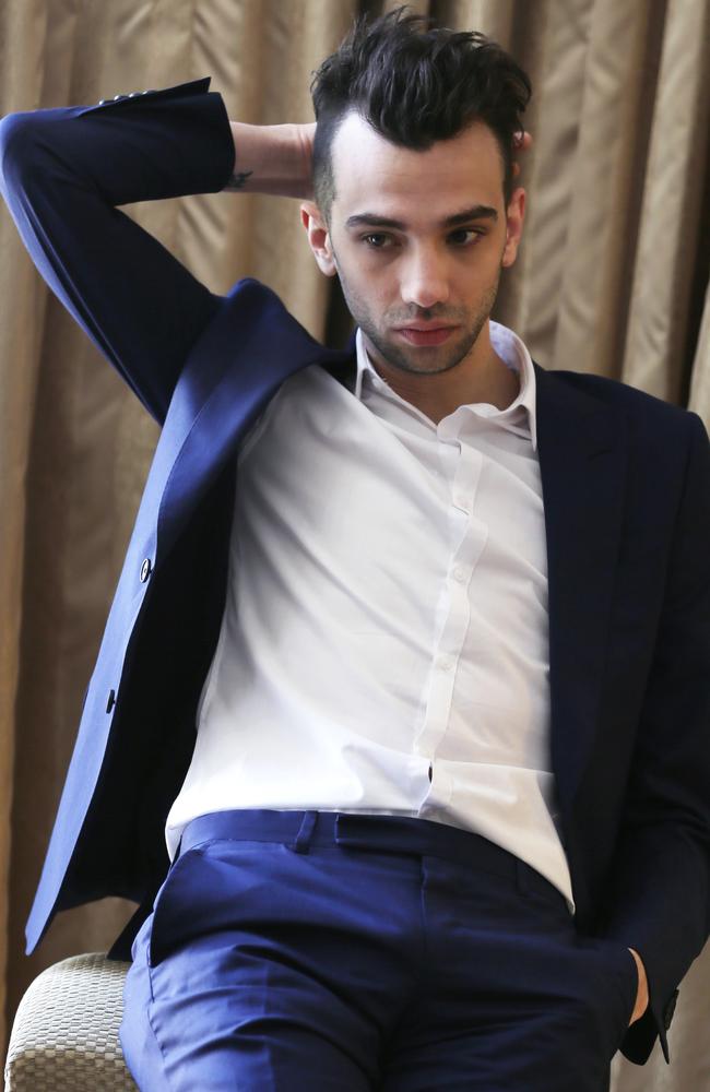 Actor Jay Baruchel, pictured in Cannes, is the voice of Hiccup in the film.