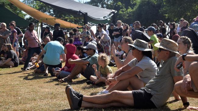 More than 30,000 people attended the 2023 Nightcliff Seabreeze Festival according to co-founder Andrew Arthur. Picture: Sierra Haigh