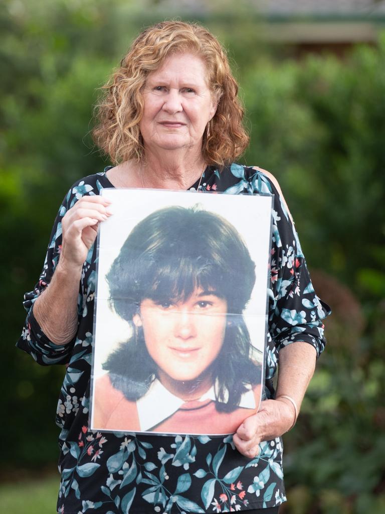 Debbie's mum Mary Ashby (pictured) with a photo of her daughter. Picture: Ryan Osland