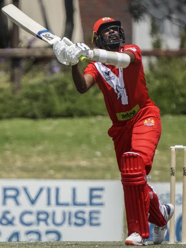 Casey-South Melbourne star Ruwantha Kellepotha. Picture: Valeriu Campan