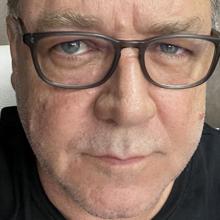 Russell Crowe, clean-shaven for the first time in five years.