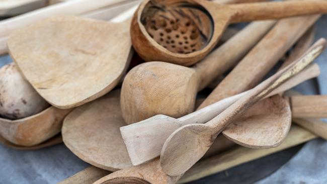 'I buy wooden spoons everywhere. There seem to be different shapes in different countries.'