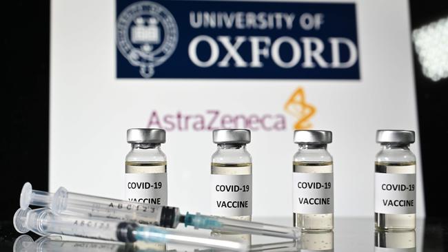 The UK’s green light for the AstraZeneca Covid-19 vaccine represents vaccine this month and comes as cases rise sharply in Europe and the U.S. Picture: AFP