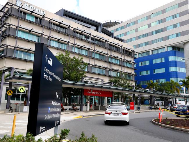 Royal Brisbane and WomenÃs Hospital signage RBWH Herston Friday 6th October 2023 Picture David Clark