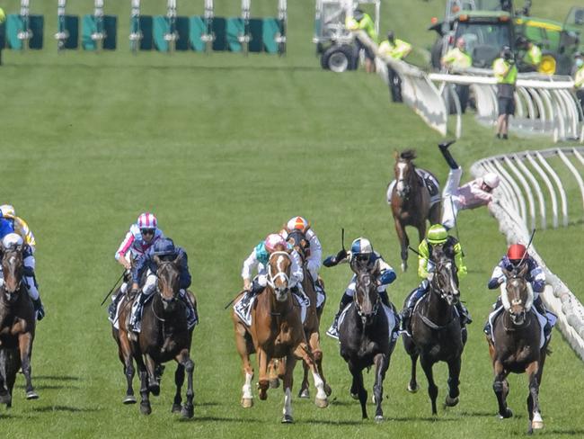 Jockey Hugh Bowman knew right away something was wrong.