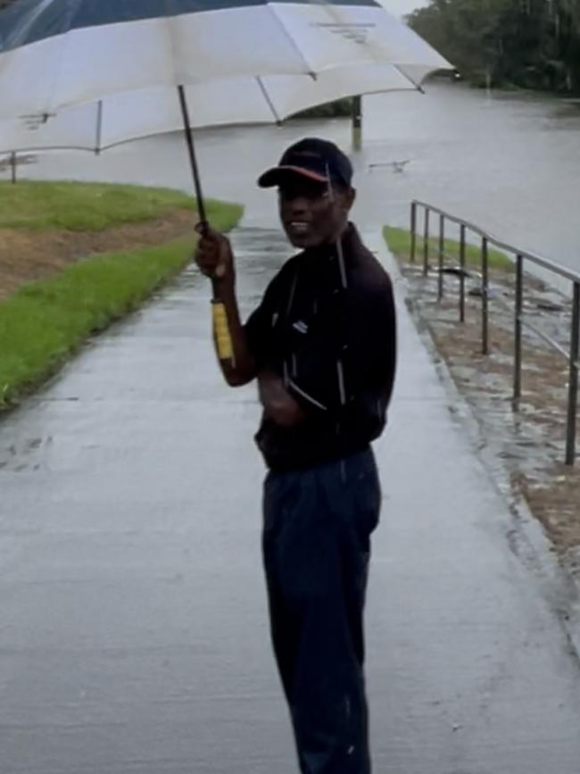 Chris, a bus driver, said he has never seen the floods so high.