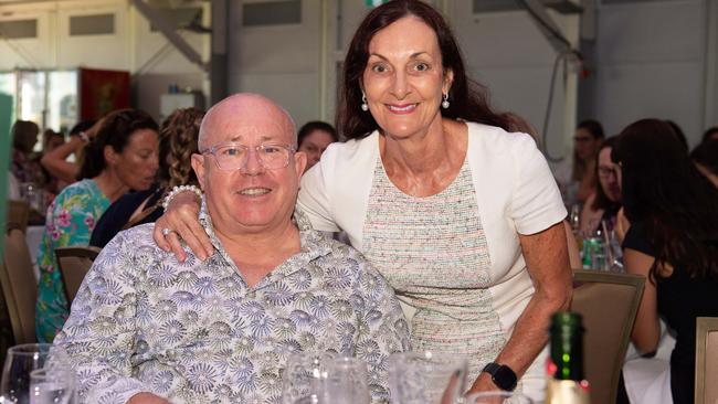 Michael Scott and Louise de Bomford at the October Business Month 2023 in Mindil Beach Casino Resort, Darwin. Picture: Pema Tamang Pakhrin