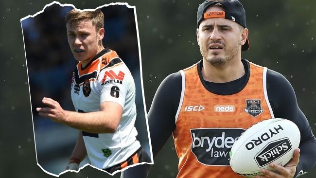 The battle for Wests Tigers utility bench spot.