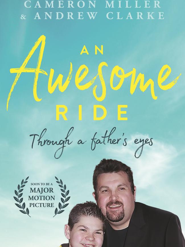 The new book, <i>An Awesome Ride - Through a Father's Eyes</i>.