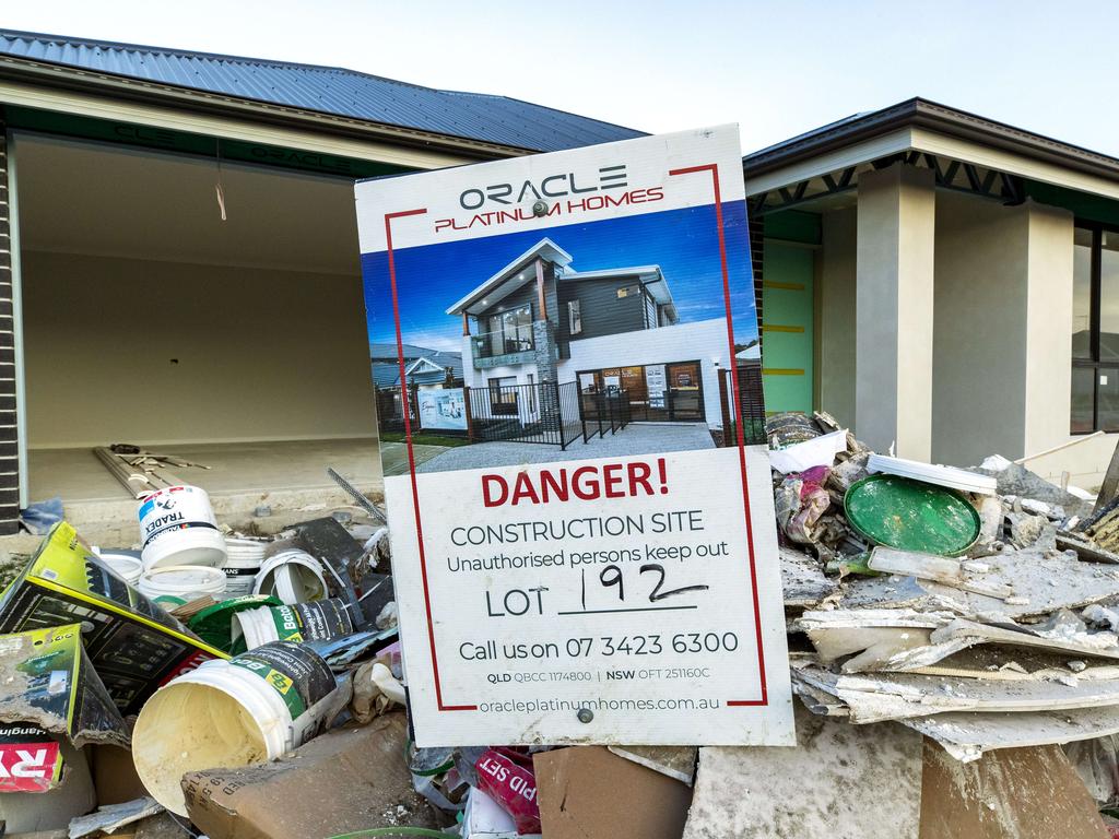 Hundreds of Aussies were left without roofs over their heads as major construction companies fell under. Picture: Richard Walker