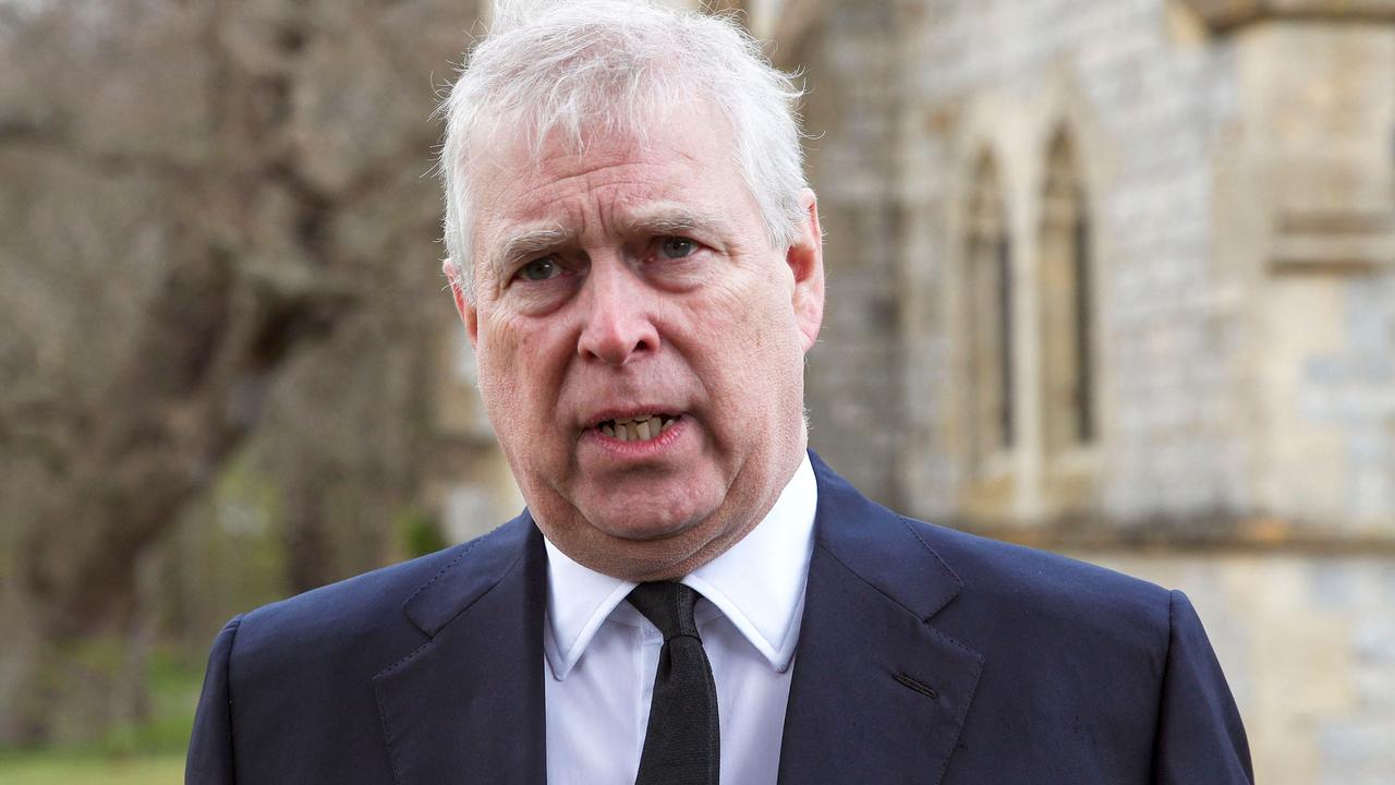 Prince Andrew is facing a difficult conversation with his mother. Picture: Steve Parsons/AFP