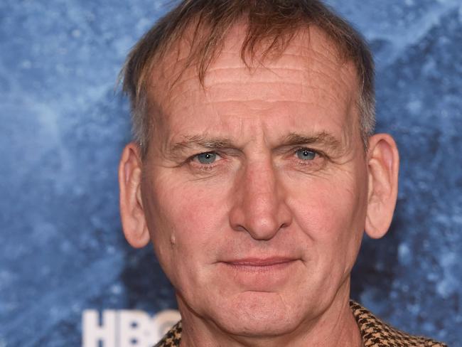 English actor Christopher Eccleston attends the Los Angeles premiere of the HBO series "True Detective: Night Country" at the Paramount Theater in Los Angeles on January 9, 2024. (Photo by Chris DELMAS / AFP)