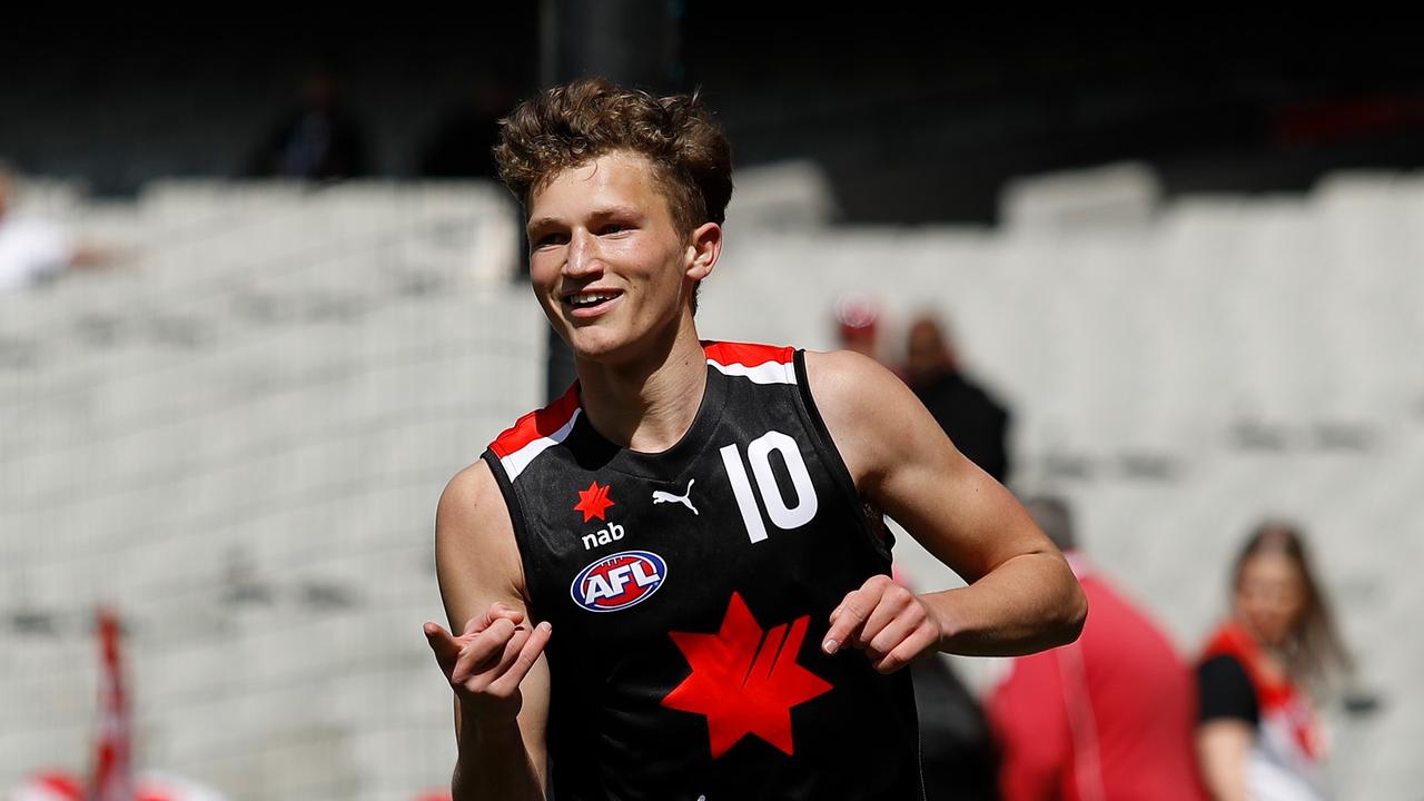 Zane Duursma is the brother of Port’s Xavier. Picture: Dylan Burns/AFL Photos via Getty Images