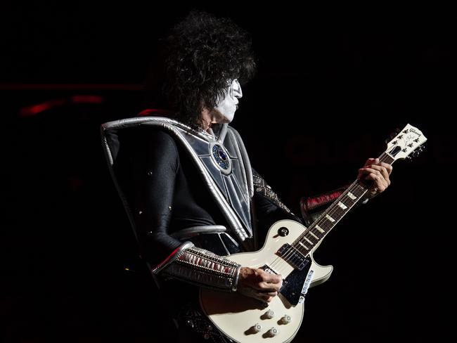 KISS play the first of two nights at Sydney’s Qudos Bank Arena. Picture: Monique Harmer