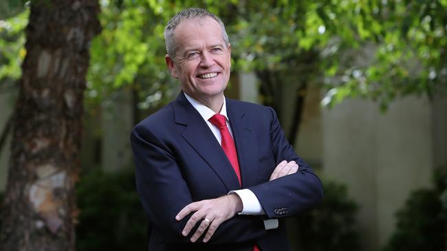 Opposition Leader Bill Shorten focused on traditional Labor values in his Budget reply speech. Picture: Kym Smith