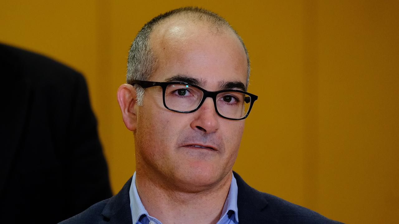 Education and Mental Health Minister James Merlino has hit back at the group’s suggestions. Picture: NCA NewsWire / Luis Enrique Ascui