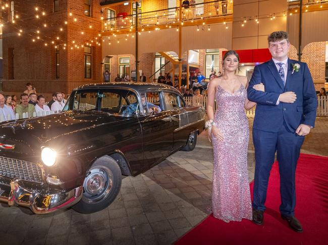 CLASS OF 2024: Townsville Grammar School formal. Students Isabelle Gowland & Aiden Malone.