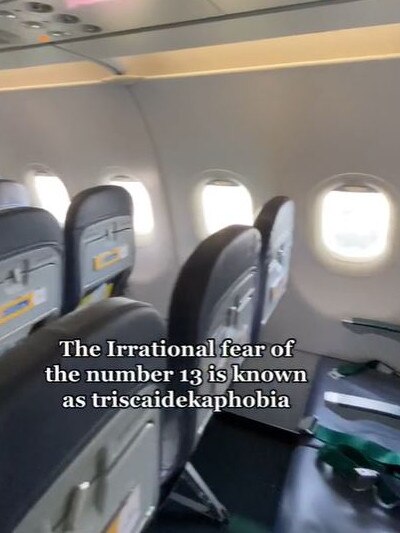 People also have an "irrational" phobia of the number. Picture: @_hennylim_/TikTok