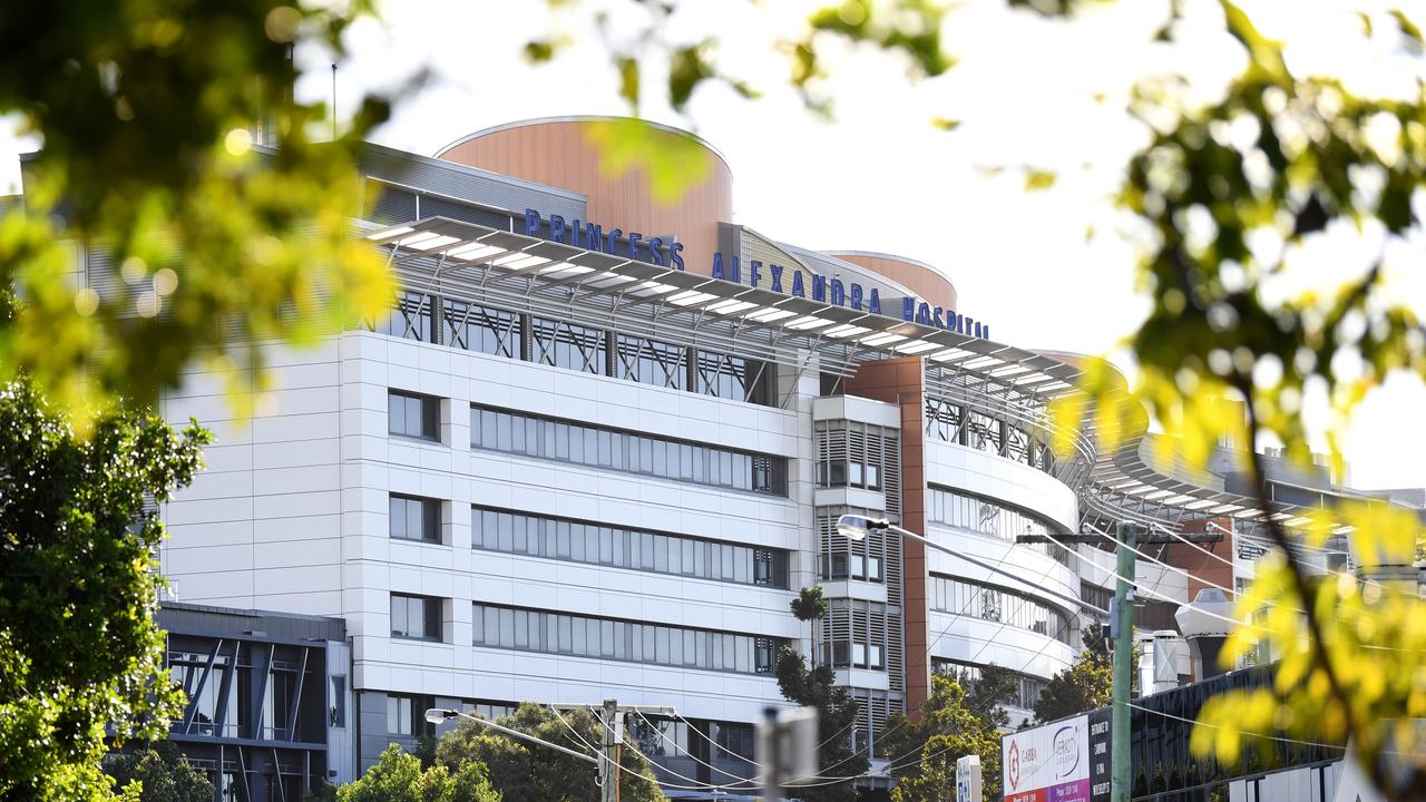 A view of the Princess Alexandra (PA) Hospital in Brisbane. Picture: NCA NewsWire / Dan Peled