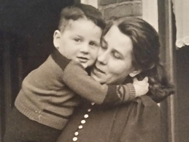 Klaasje van der Haar, of Holland, with Joseph (later renamed Joop), the two-year-old Jewish boy she and her family took in during WWII. Pic supplied by granddaughter Ingrid Bradman.