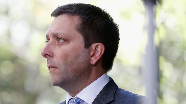 Victorian Opposition Leader Matthew Guy is looking to secure power supply and lower energy costs. Picture: Getty Images