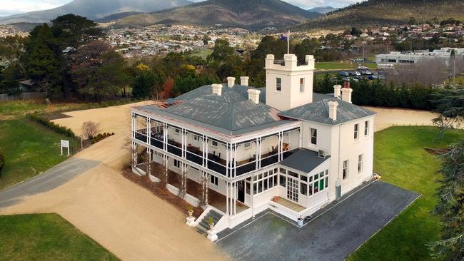 The heritage-listed Claremont House.