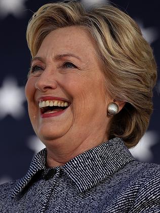 Hillary Clinton has enjoyed a bump in the polls post debate. Picture: AFP