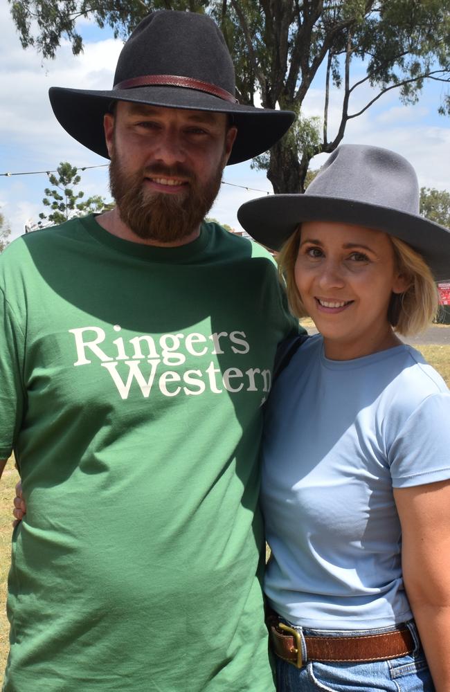 Cara and Luke Kelly at CMC Rocks 2024. Picture: Aaron Goodwin