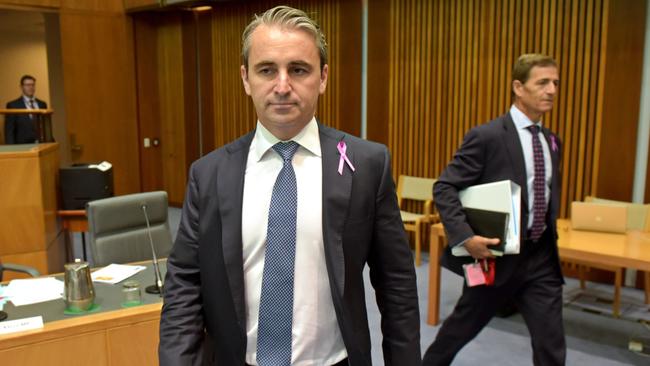 CBA chief Matt Comyn will front the House of Representatives economics committee again on Thursday and payments will be high on the agenda. Picture: Bloomberg