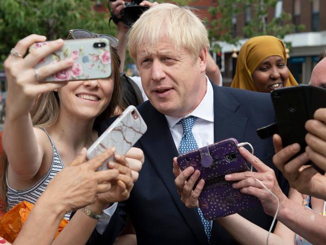 Britain's Prime Minister Boris Johnson remains in hospital. Picture: AFP