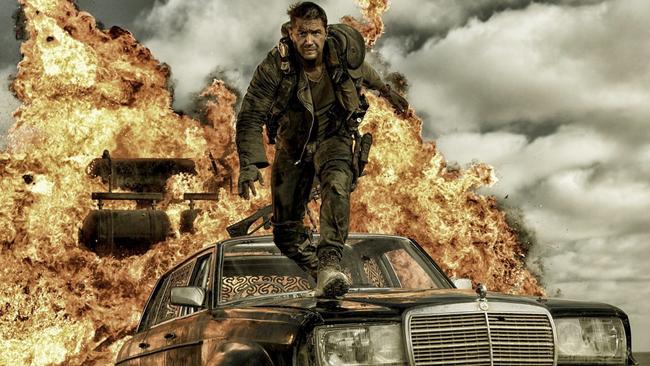 Tom Hardy in Mad Max: Fury Road.