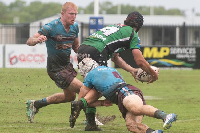 Mackay Cutters vs Townsville Blackhawks Cyril Connell Saturday 22 February 2025 Picture:Michaela Harlow