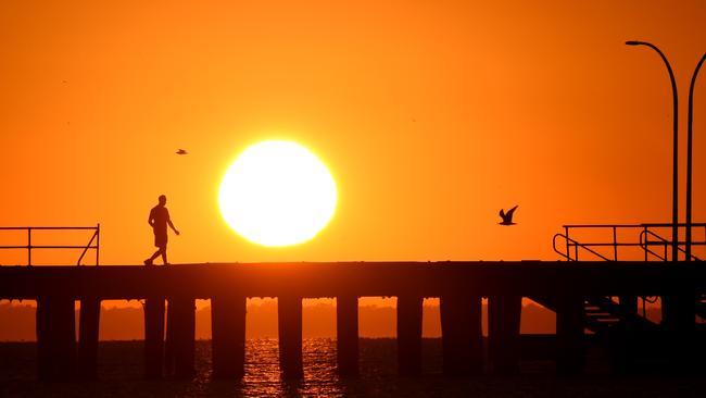 Friday was Melbourne’s hottest day in five years. Picture: Nicole Garmston