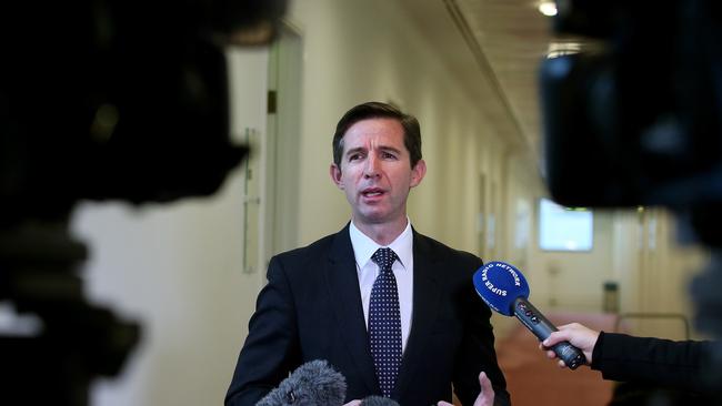 Minister for Education Senator Simon Birmingham.